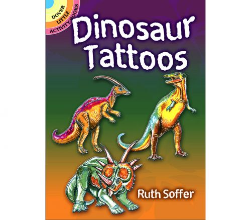Dover Publications - Little Dinosaur Tattoos Book