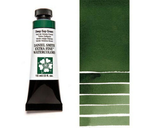 Daniel Smith Extra Fine Watercolor - 15ml - Sap Green Deep
