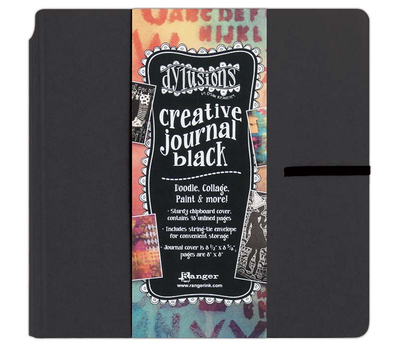 Dylusions Creative Journal Book - 8-inch x 8-inch
