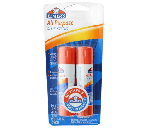 Elmer's - Glue Stick All Purpose .21-ounce Twin Pack