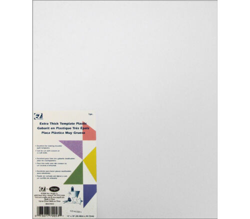 EZ Template - Plastic 12-inch x 18-inch Extra Thick