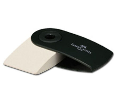 Faber-Castell Eraser - White Vinyl Sleeve Wave