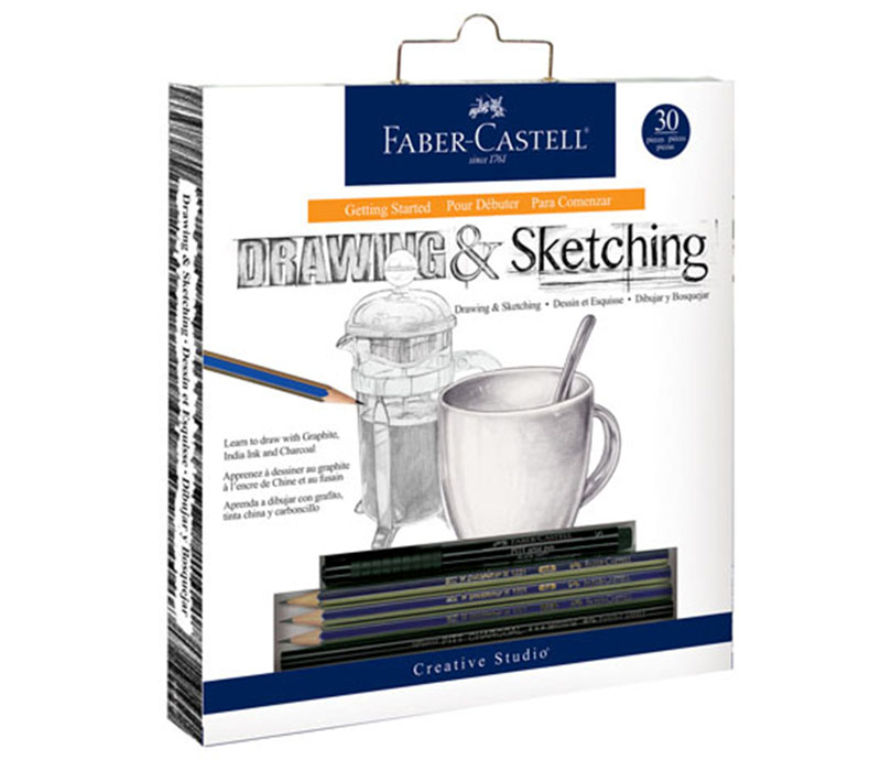 Faber-Castell Getting Started Drawing/Sketching Set