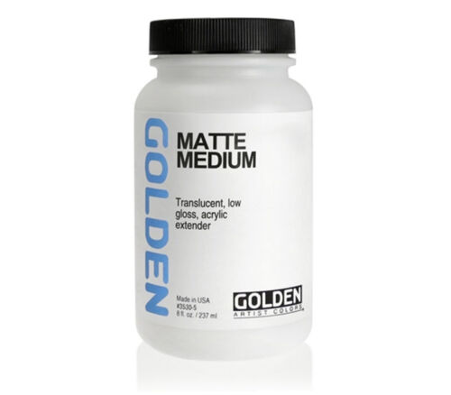 Golden Matte Medium  - 8-ounce