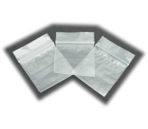 G.T.Bag - Zip Bags Plain 2mil 100 Piece 1-1/2-inch x 1-1/2-inch