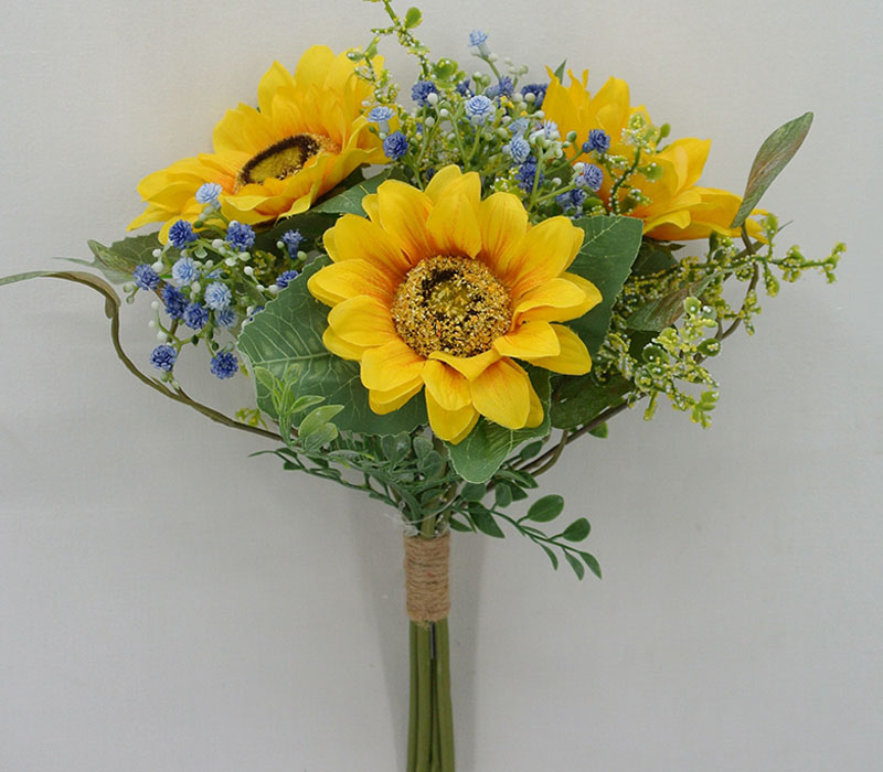 Sunflower Boquet - 12-inch - Yellow