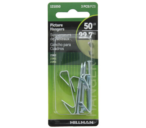 Hillman - Picture Hanger with Nails 50-pounds