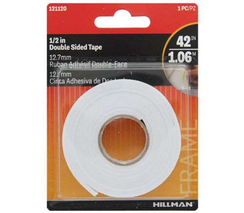 Hillman - Double Face Tape 1/2-inch x 42-inch
