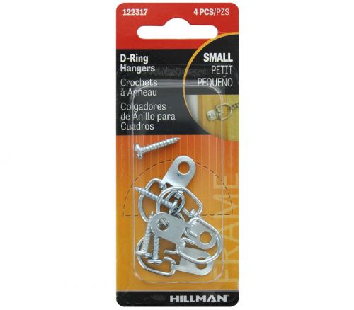 Hillman - D-Ring Hangers Small