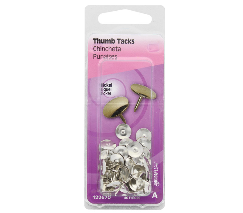 Hillman - Thumb Tacks Nickel