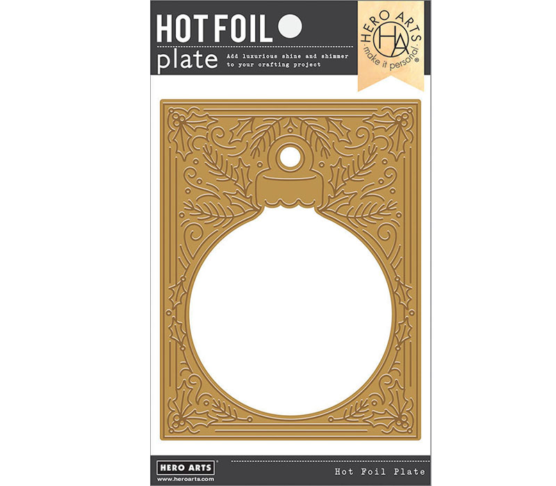 Hero Art Foil Plate - Ornament Border