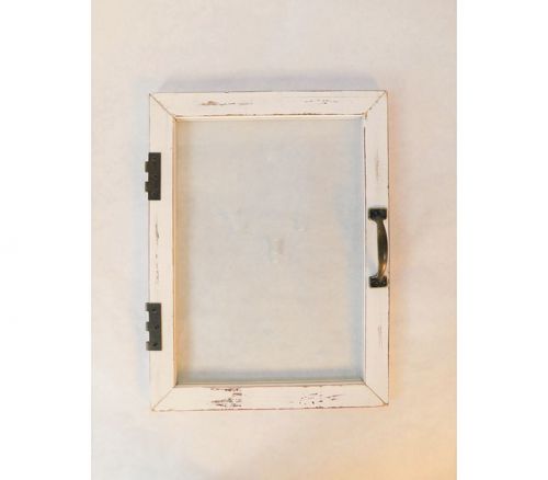 Door with Hinge  and Handle Frame