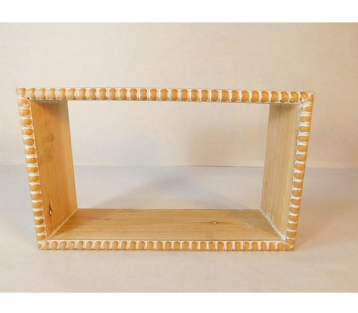 Wooden Shadowbox with Beaded Edge - Small