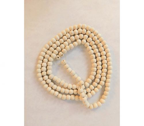 Garland - Wooden Beads - Natural - 6-foot
