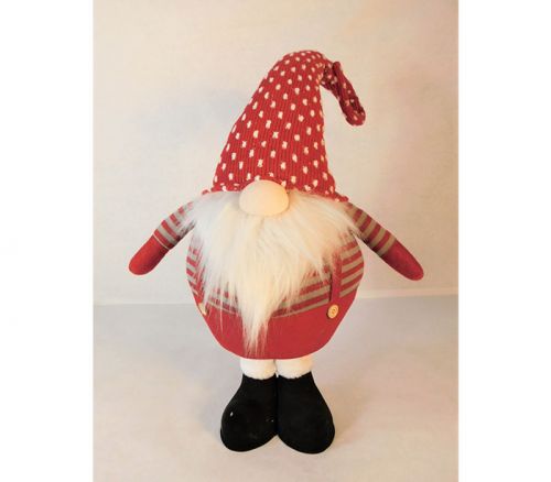 Gnome - Standing with Red and White Hat