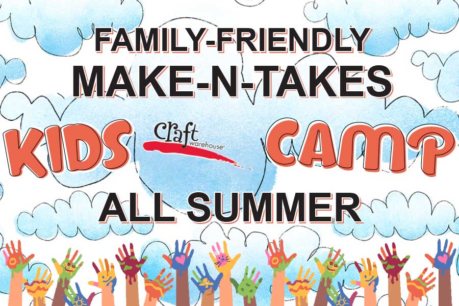 Craft Warehouse Kids Camp All Summer