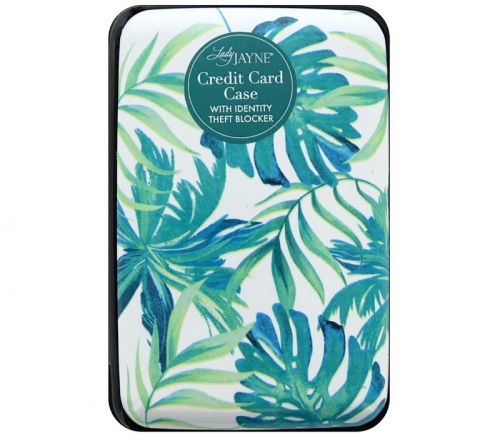 Lady Jayne - Credit Card Case Tropical Fronds