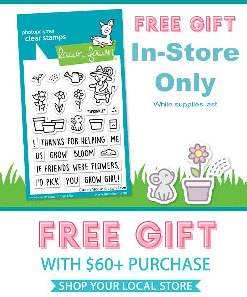 FREE gift from Lawn Fawn Craft Warehouse