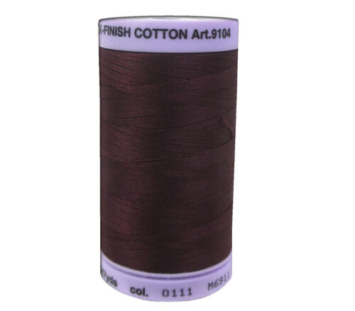 Mettler - Silk Finish Cotton #50 547-yard Beet Red