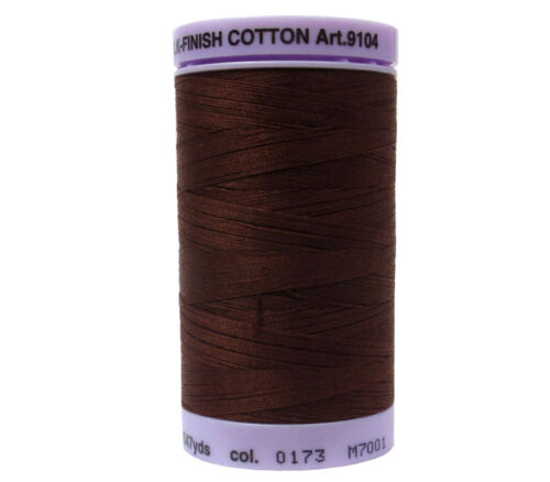 Mettler - Silk Finish Cotton #50 547-yard Friar Brown