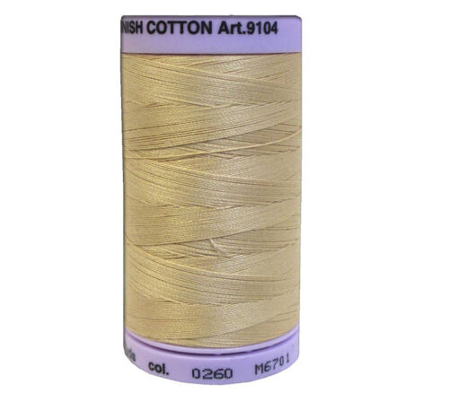 Mettler - Silk Finish Cotton #50 547-yard Oat Straw