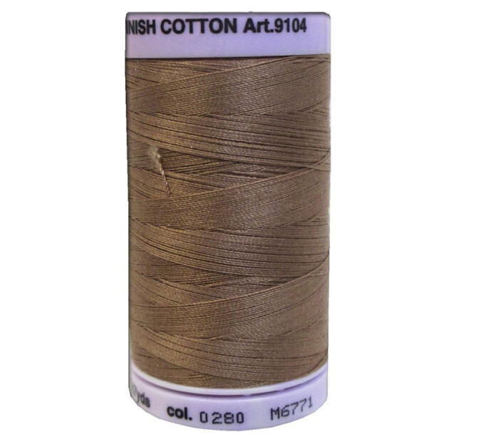 Mettler - Silk Finish Cotton #50 547-yard Walnut