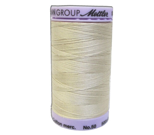 Mettler - Silk Finish Cotton #50 547-yard Eggshell