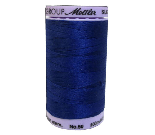 Mettler - Silk Finish Cotton #50 547-yard Imperial Blue