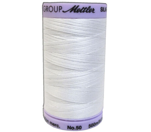 Mettler - Silk Finish Cotton #50 547-yard White