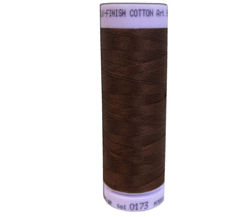Mettler - Silk Finish Cotton #50 164-yard Friar Brown