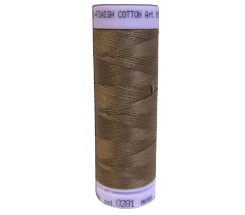 Mettler - Silk Finish Cotton #50 164-yard Hazelnut