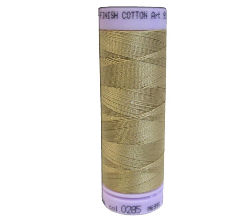 Mettler - Silk Finish Cotton #50 164-yard Caramel Cream