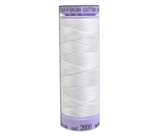 Mettler - Silk Finish Cotton #50 164-yard White