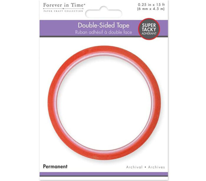 Forever in Time Double Sided Tape - Red - 6mm