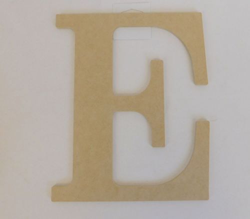 MPI Marketing Wooden Letter - E - 9.5-inch