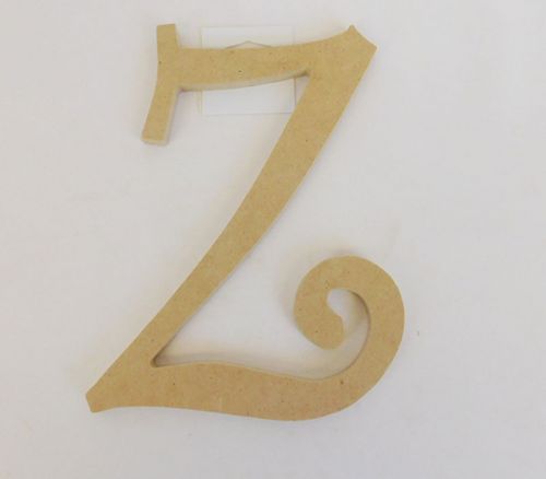 MPI Marketing Wooden Curly Letter - Z - 8-inch