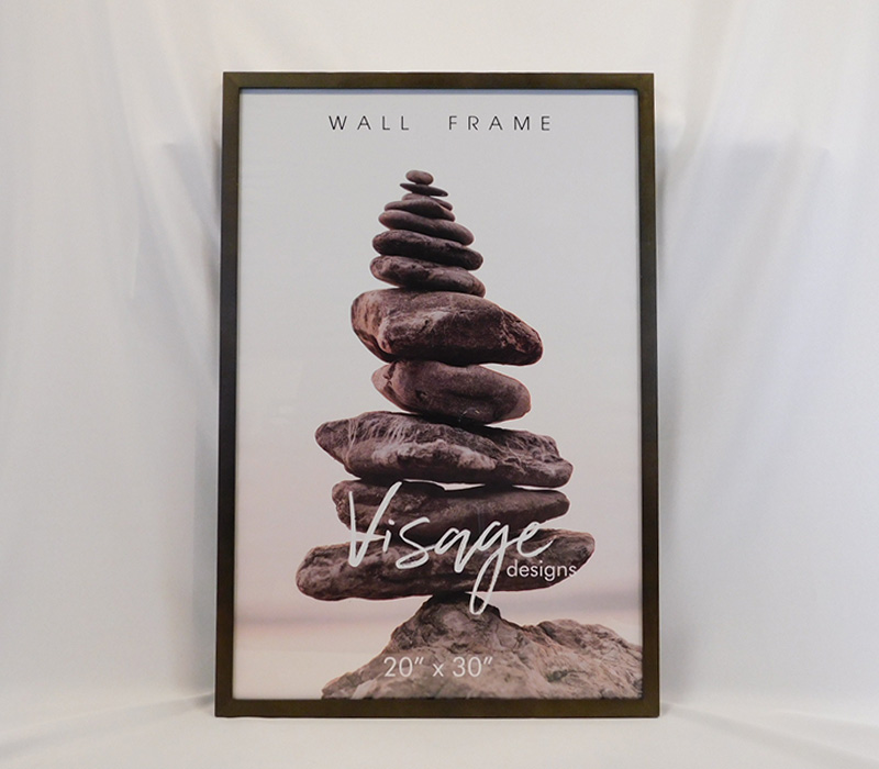Regal Visage Wall Frame - 20-inch x 30-inch - Espresso