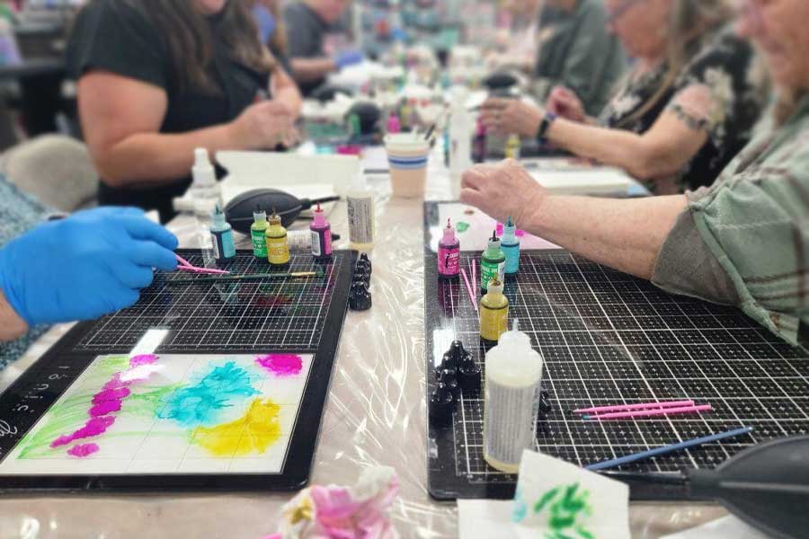 In-store Make-n-take events at Craft Warehouse