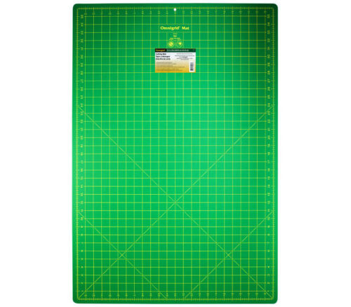 Omnigrid - Cutting Mat 36-inch x 24-inch Green/Grey w/Grid