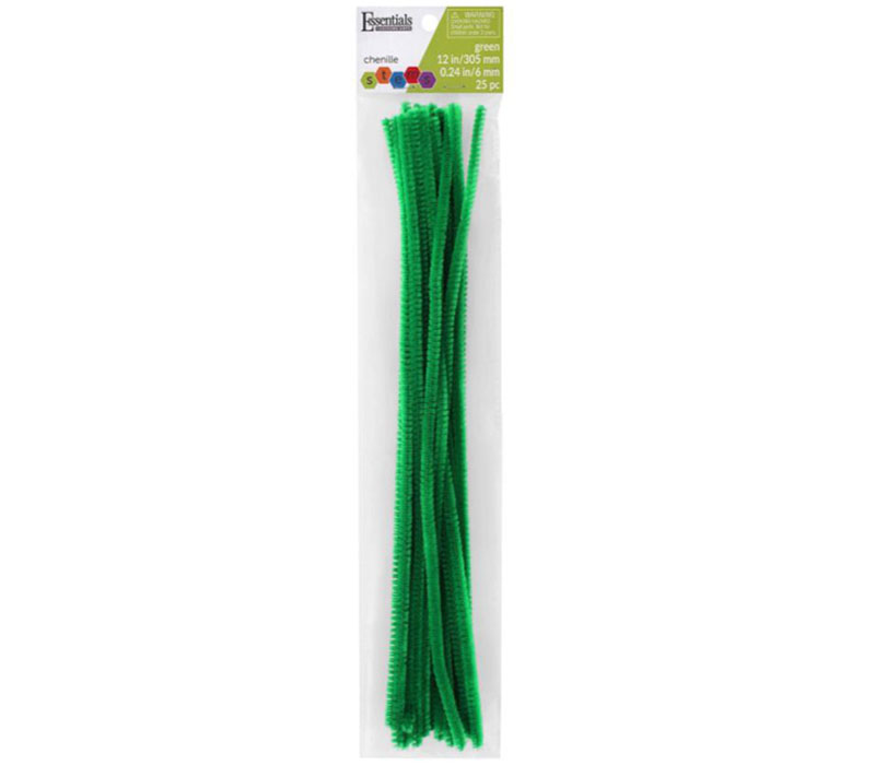 Black Pipe Cleaners Chenille Stems (300 Pack) for DIY Art Craft Decorations  Creative (0.24 x 12 Inch)