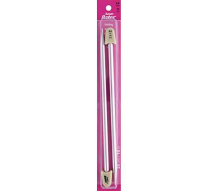 Susan Bates Silvalume Knitting Needles - Size 10 - 10-Inch - Craft Warehouse