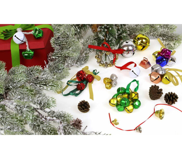 Essentials Jingle Bells - Gold - Assorted Sizes - 18 Piece - Image 3