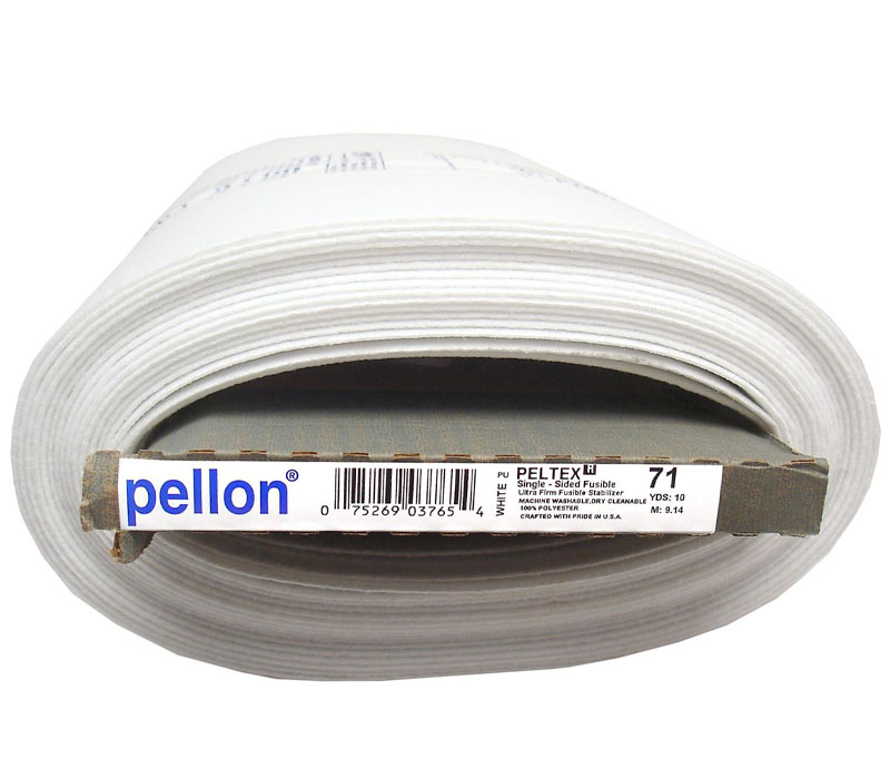 Pellon - Stabilizer Peltex I UFirm 1Sid Fuse 20-inch x 10-yard