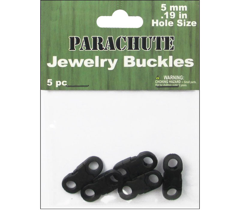 Pepperell - Parachute Cord Bracelet Buckle 5/8-inch 5 Piece