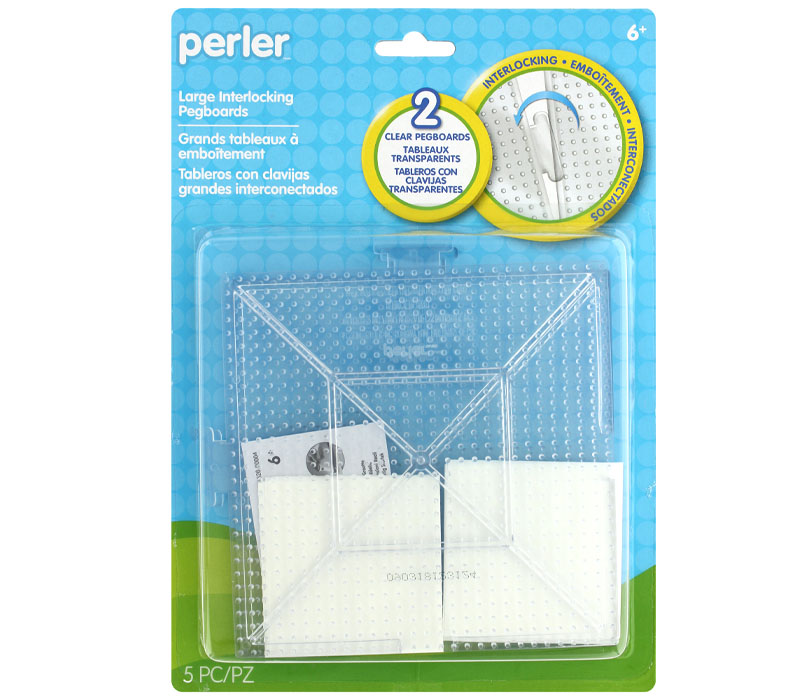 Perler Fused Bead - Pegboard Square Large Clear Replace
