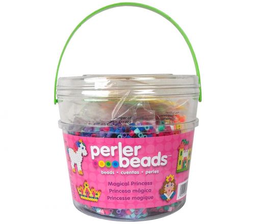Perler Fused Bead - Kit Bucket 8500 Piece Magical Princess