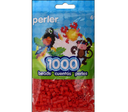 Perler Fused Bead - Bag 1000 Piece Red