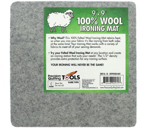 Precision Quilting Tools - Wool Ironing Mat 9-inch x 9-inch