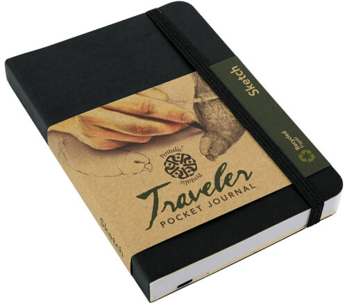 Traveler's Sketch Book - 4-inch x 6-inch - Black
