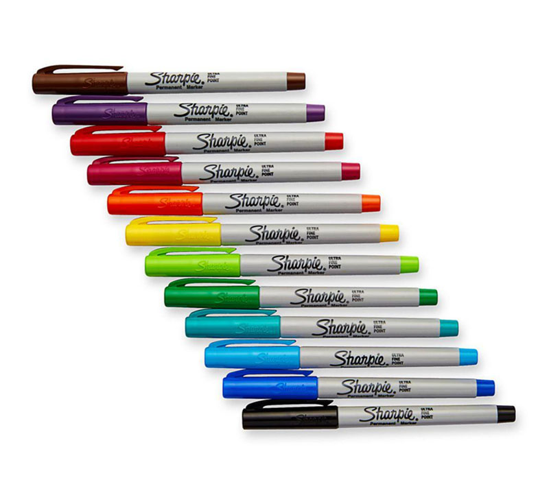 Sharpie holder with cap down but still see the color. : r
